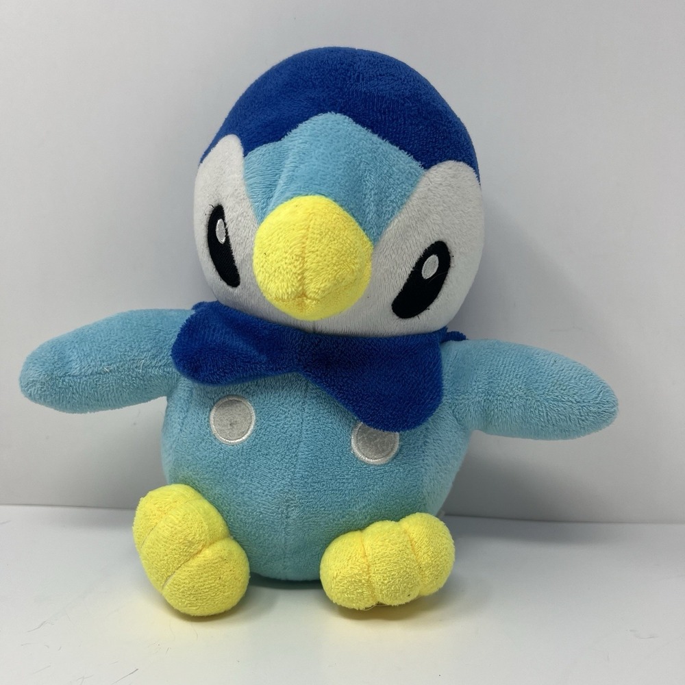 Pokemon Piplup Plush 9" Penguin Stuffed Animal Toy Pocket Monster Banpresto 2012